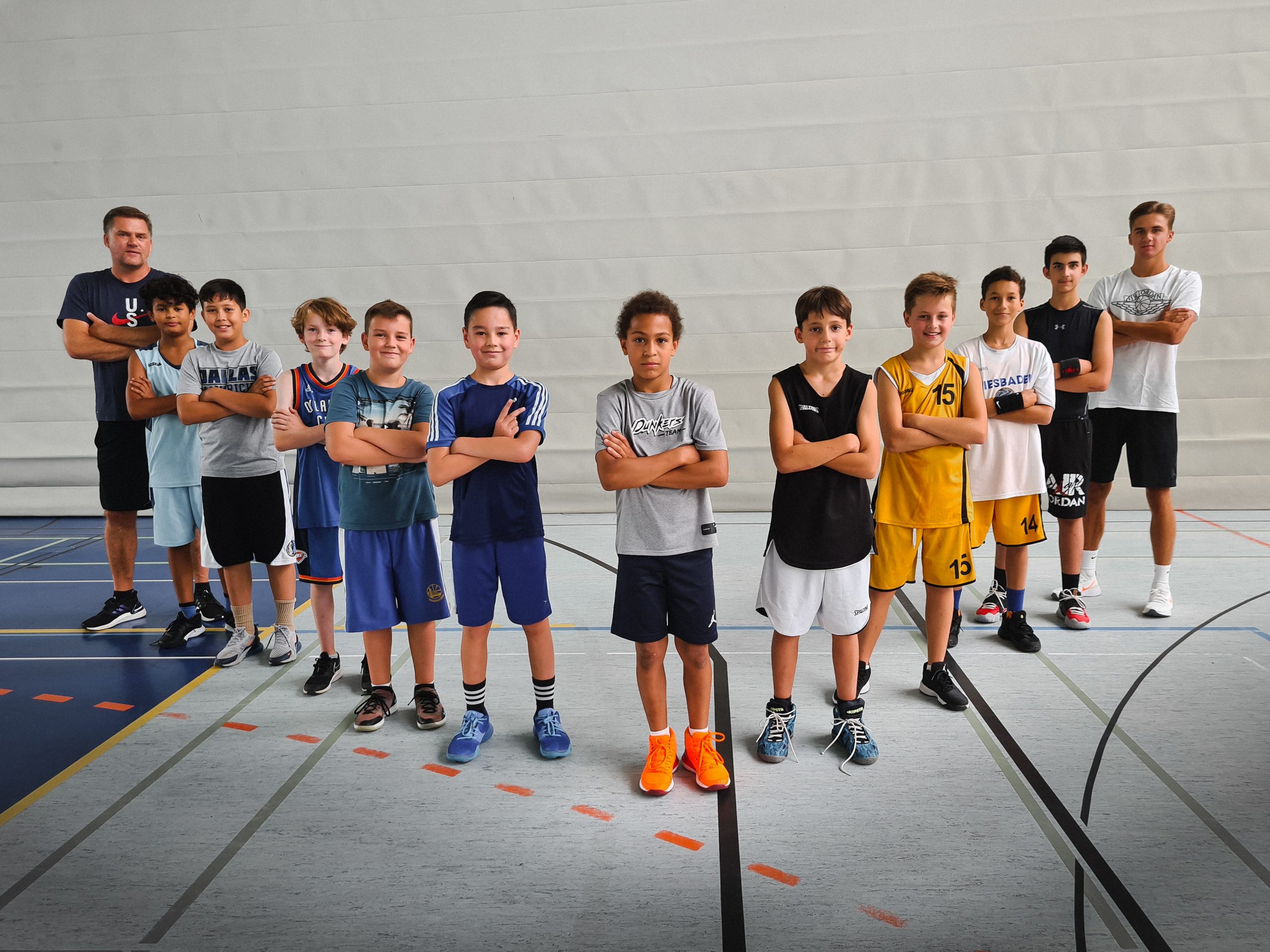 Teamfoto Basketball Club Wiesbaden